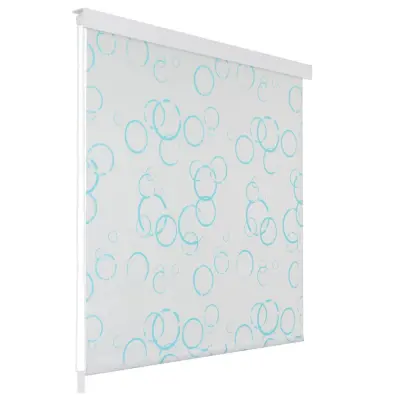 vidaXL Rolo zavesa za prho 160x240 cm mehurčki