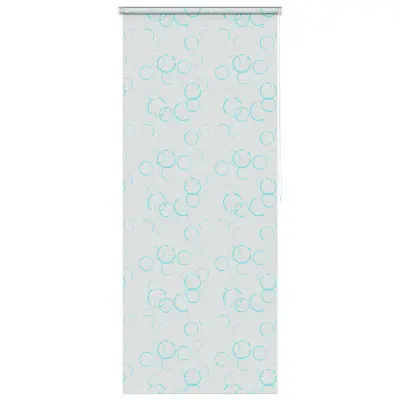 vidaXL Rolo zavesa za prho 80x240 cm mehurčki