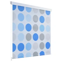 vidaXL Rolo zavesa za prho 120x240 cm krogi