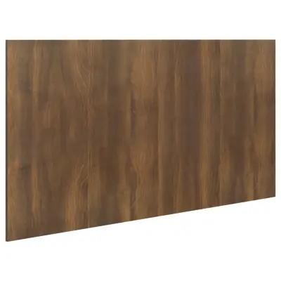 vidaXL Posteljno vzglavje rjava hrast 160x1,5x80 cm konstruiran les