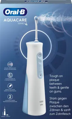 ORAL-B Ustna prha Oral-B AquaCare 4 bela