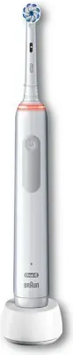 ORAL-B Električna zobna ščetka Oral-B Pro 3 3000 CrossAction bela