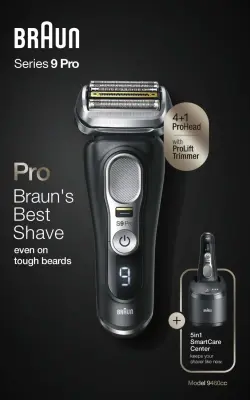 BRAUN Brivnik S9 9460cc črna Mokro/Suho