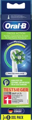ORAL-B Zamenljiva ščetka EB CrossAc ClMax 8er