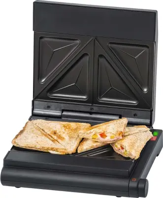 Steba Večnamenski aparat za prigrizke SG 55 črna/srebrna