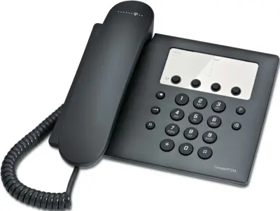 Telekom Deutschland Telefon Concept P214 črn