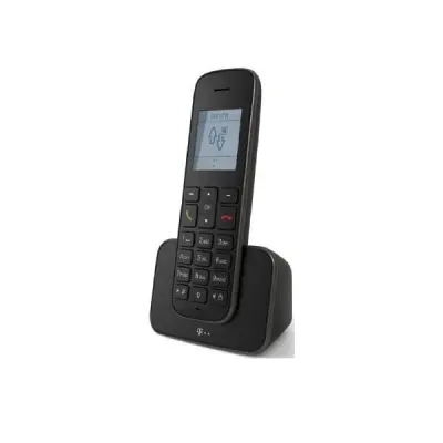 Telekom Deutschland Brezžični DECT-telefon Sinus 207 črn