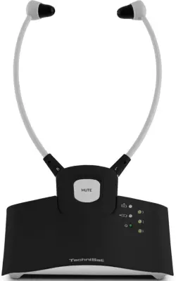 TechniSat Brezžične slušalke STEREOMANISI2 črne