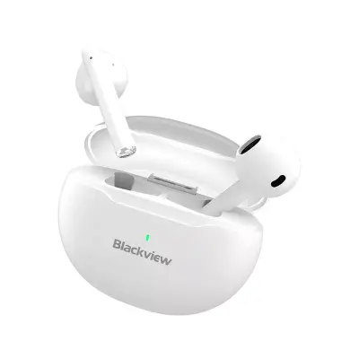 Blackview AirBuds 6, bele slušalke