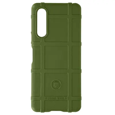 Ovitek za Xperia 10V Rugged Shield Series, odporen proti udarcem - kaki zelen