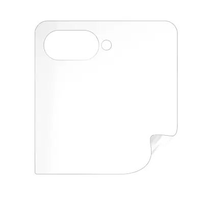 Motorola Razr 40 in 40 Ultra Upper Back Film, Clear Soft Hydrogel