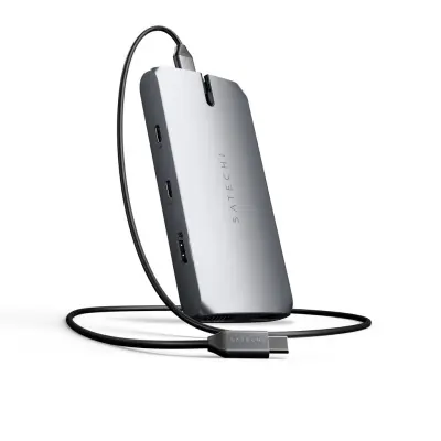 Satechi USB-C On the go Multiport adapter - vesoljsko siva