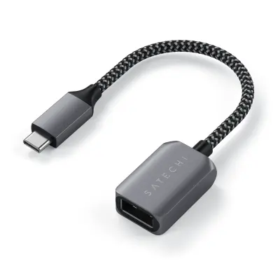 Satechi USB-C to USB 3.0 Adapter - vesoljsko siva