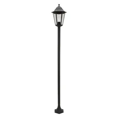 Smartwares Vrtna ulična svetilka 60 W črna 175 cm CLAS5000.035