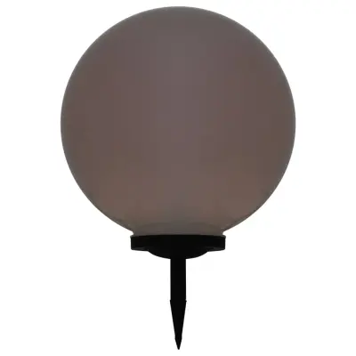 vidaXL Zunanja solarna svetlika LED okrogla 50 cm RGB