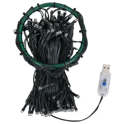 vidaXL Lučke za novoletno jelko 150 LED lučk 150 cm