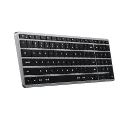 Satechi SLIM X2 Slim bluetooth Wireless Keyboard + Num. Keypad - US - vesoljsko siva