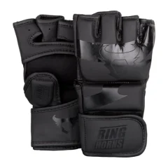 Ringhorns MMA Gloves, Matte/Black - M