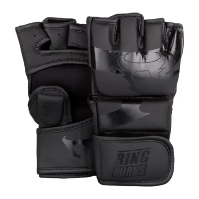 Ringhorns MMA Gloves, Matte/Black - L