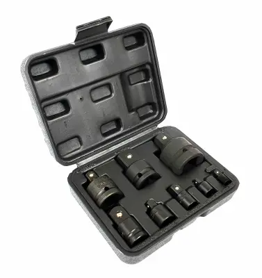 SILVER Redukcija kovana za gola oreščke 1/4 ''- 1'' set 8 kosov EX11031