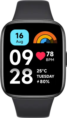 XIAOMI Redmi Watch 3 Active črna pametna ura