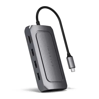 Satechi Aluminium USB4 Multiport Adapter w 8K HDMI HUB