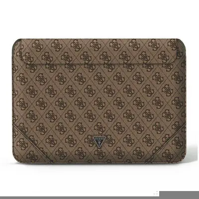 Ovitek za prenosik GUESS GUCS14P4TW,do 14* Triangle, rjava