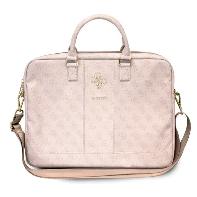 Guess Big Logo Pink  torba za prenosnike do 16''