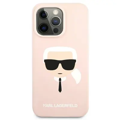 Karl Lagerfeld zaščitni ovitek Karl's head  Pink, Iphone 13 Pro Max