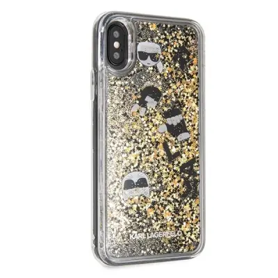 Ovitek KARL LAGERFELD KLHCPXROGO, Iphone XR, zlat