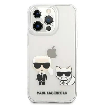 Ovitek KARL LAGERFELD KLHCP13LCKTR Iphone 13/13 Pro, prozoren
