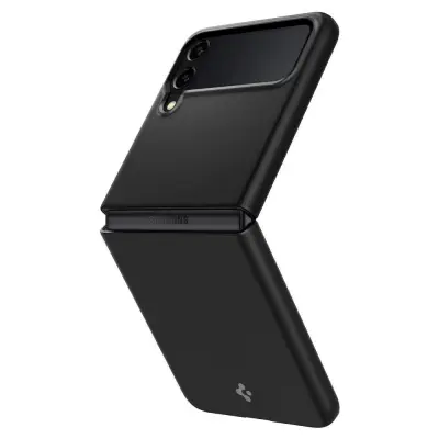 Ovitek SPIGEN AIR SKIN  ACS03408, Samsung Galaxy Z Flip 3, črn