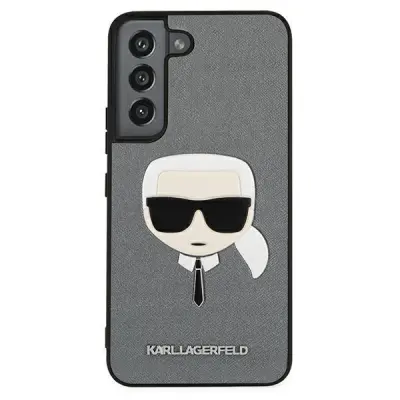 Ovitek KARL LAGERFELD KLHCS22MSAKHSL, Samsung Galaxy S22+, siv