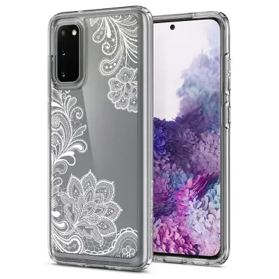 Spigen zaščitni ovitek White Mandala, Samsung Galaxy S20