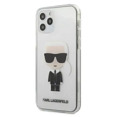 Ovitek KARL LAGERFELD KLHCP12LTRIK Iphone 12 PRO MAX, prozoren