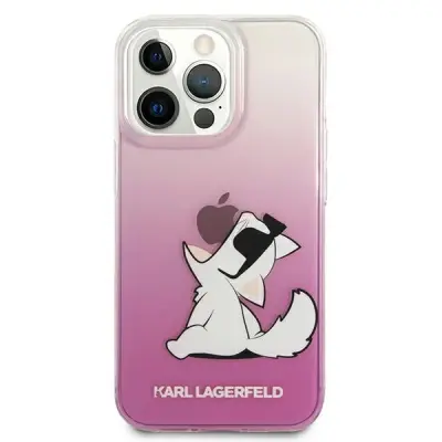 Ovitek KARL LAGERFELD KLHCP13LCFNRCPI Iphone 13/13 Pro, pink