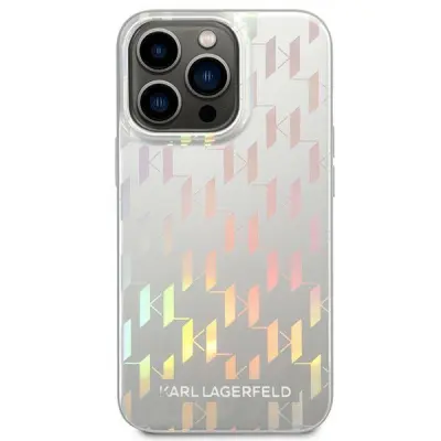 Ovitek KARL LAGERFELD KLHCP14XLGMMSV3, Iphone 14 Pro Max, srebrn