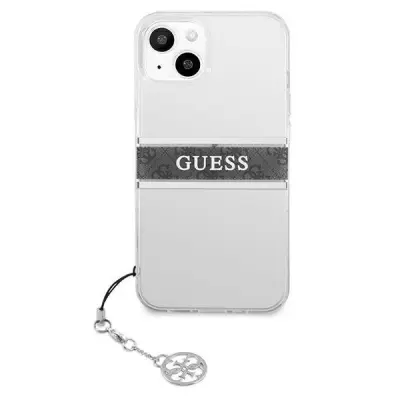 Ovitek GUESS GUHCP13SKB4GGR, Iphone 13 Mini, prozoren