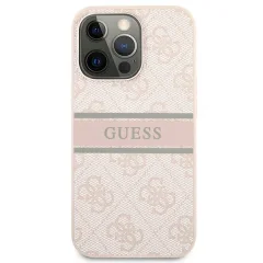 Guess zaščitni ovitek  Stripe Pink , Iphone 13 Pro