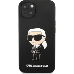 Karl Lagerfeld zaščitni ovitek Silicone Ikonik Hardcase Body Black, Iphone 13
