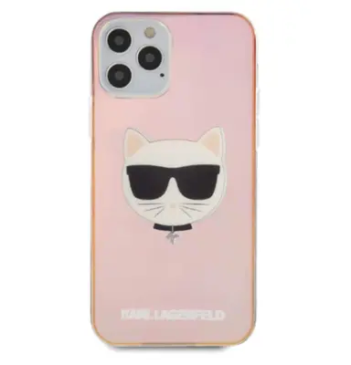 Ovitek KARL LAGERFELD KLHCP12LCIR, Iphone 12 PRO MAX, prozoren