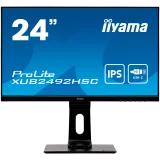 Monitor Iiyama 60,5 cm (23,8&quot;) XUB2492HSC-B1 1920x1080 75Hz IPS 4ms HDMI DisplayPort USB-C 65W 2xUSB3.0 Pivot Zvočniki  sRGB99% ProLite