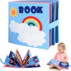 Montessori 3D senzorična knjiga