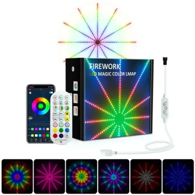 Pametne LED dekorativne lučke “FIREWORK”