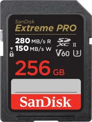 SanDisk Extreme PRO 256GB V60 SD pomnilniška kartica