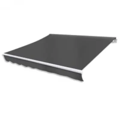 vidaXL Zložljiva tenda z motorjem 600 cm antracit