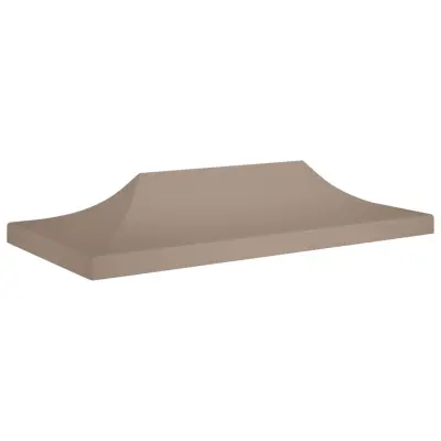 vidaXL Streha za vrtni šotor 6x3 m taupe 270 g/m²