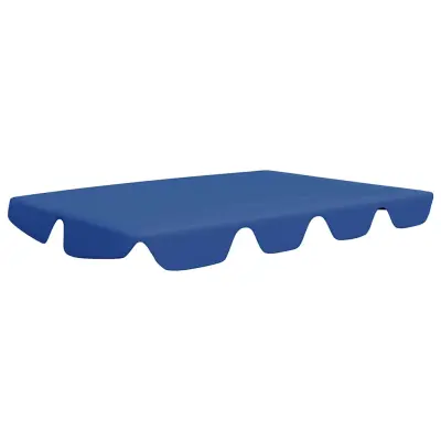 vidaXL Streha za vrtno gugalnico modra 150/130x105/70 cm