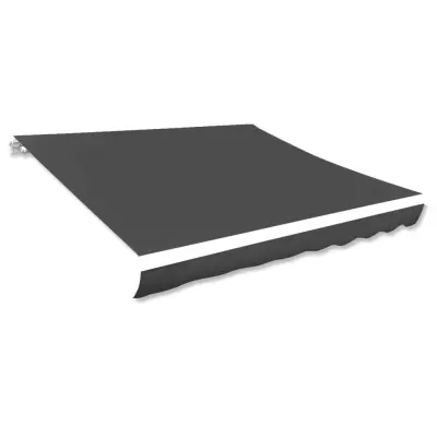 vidaXL Tenda iz platna 600x300 cm antracitna