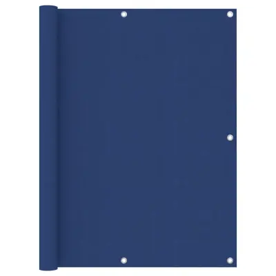 vidaXL Balkonsko platno modro 120x400 cm oksford blago